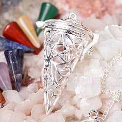 7種の天然石セット　ペンデュラム　占いやダウジング　ヒーリングに使われるパワーストーンの振り子 - サブ2