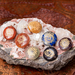 チャクラストーン　チャクラヒーリングに使われる天然石パワーストーン7個セット　セブンチャクラ - サブ2