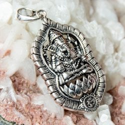 ガネーシャのペンダントトップ【紐付き】