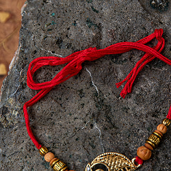 ラーキー - インドの紐ブレスレット フェザー - サブ5