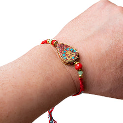 ラーキー - インドの紐ブレスレット オーン - サブ5