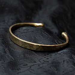 真鍮のシンプルバングル　細 - サブ2