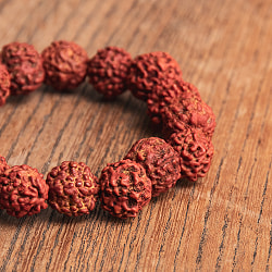 ルドラクシャのブレスレット 聖なる菩提樹の実 - サブ2