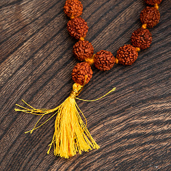 ルドラクシャの数珠 90cm 聖なる菩提樹の実 - サブ2