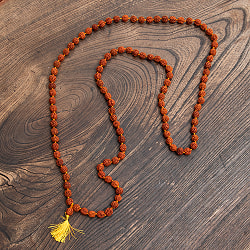 ルドラクシャの数珠 90cm 聖なる菩提樹の実 - サブ5