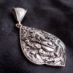 ガネーシャのペンダント シルバー - サブ2