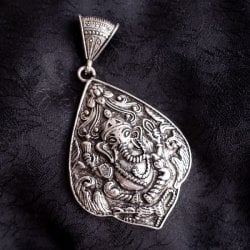 ガネーシャのペンダント シルバー