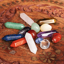 チャクラストーン　チャクラヒーリングに使われる天然石　パワーストーン　14石セット　セブンチャクラ - サブ2