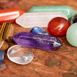 チャクラストーン　チャクラヒーリングに使われる天然石　パワーストーン　14石セット　セブンチャクラ - サブ4