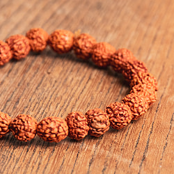 ルドラクシャのブレスレット 聖なる菩提樹の実 - サブ2