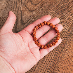 ルドラクシャのブレスレット 聖なる菩提樹の実 - サブ3