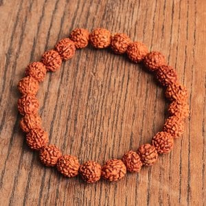 ルドラクシャのブレスレット 聖なる菩提樹の実