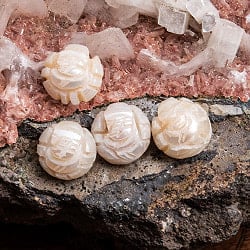 天然真珠の彫りガネーシャの商品写真