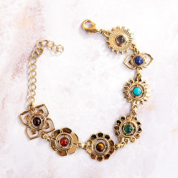 天然石の輝き　チャクラブレスレット - サブ2