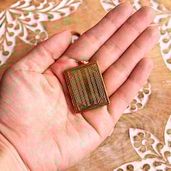 インドの伝統　ブック型のロケットペンダント - サブ5