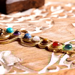 7つの天然石　カドゥケウスのペンダント - サブ2