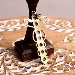 7つの天然石　カドゥケウスのペンダント - サブ4