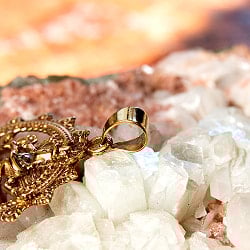 破壊と再生の神 ダンシング・シヴァのペンダント - サブ4