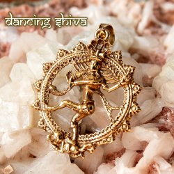 破壊と再生の神 ダンシング・シヴァのペンダント