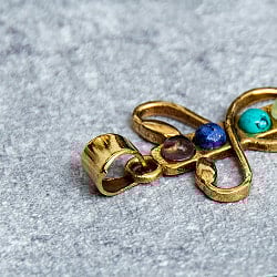 7つの天然石　カドゥケウスのペンダント 小 - サブ5