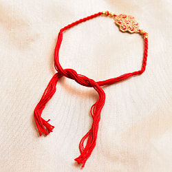 ラーキー - インドの紐ブレスレット　ハニカムダイヤ - サブ3