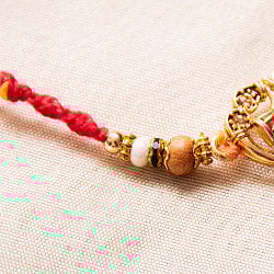 ラーキー - インドの紐ブレスレット　シヴァのダマルーとオーム - サブ3