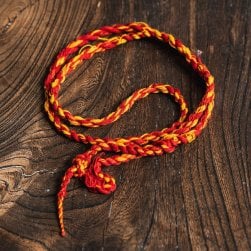 インドの聖なる紐 モーリー/カラワ(Mauli、Kalawa)(ID-ACS-494)