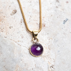 シンプルで美しい 天然石のネックレス - サブ2