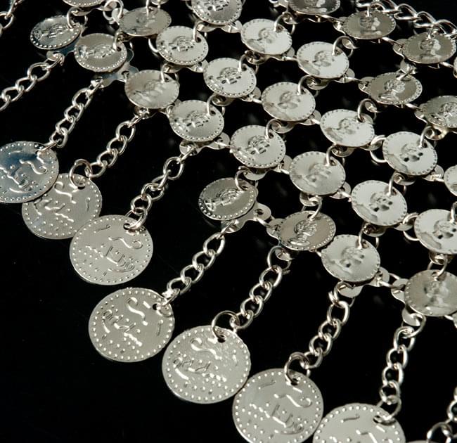 ベリーダンスにぴったり! ホワイト・コインベルト の通販 - TIRAKITA.COM