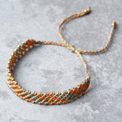 【選べる4本セット】マクラメ編みブレスレット - サブ4