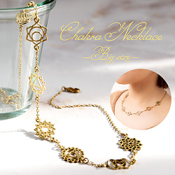 【3点SET】ゴールドカラーのシンプルデザイン　チャクラアクセセット　大 - サブ3