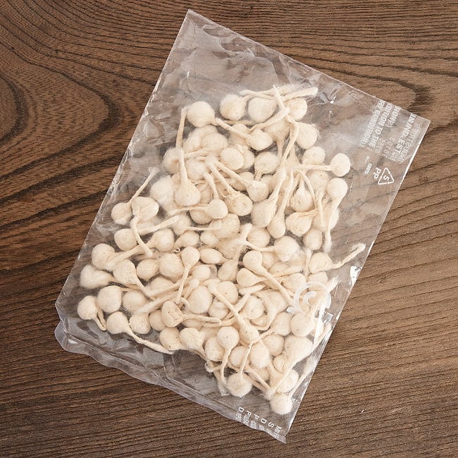 コットンの灯心 -大 [10g]の写真灯心,糸心,コットン,綿,オイルランプ,灯芯