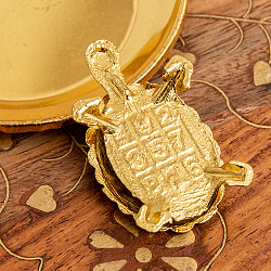 インド風水のプレート（kachwa plate） - 金 - サブ4