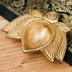 蓮の花形のオイルランプ - サブ2