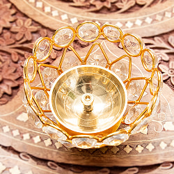 蓮型オイルランプ＆香立て - サブ2