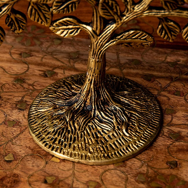 ブラス製 生命の樹 Tree of Life 5 - 台座部分になります。