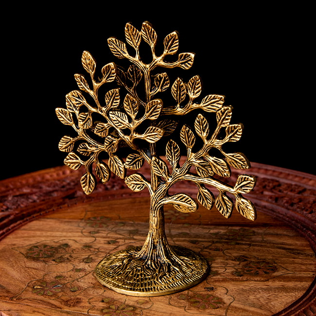 ブラス製 生命の樹 Tree of Life 7 - 複雑な造形になっています。
