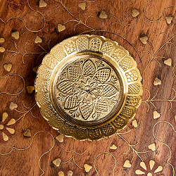 真鍮製の礼拝小皿 - Kinari Plate 直径：7cm程度の商品写真
