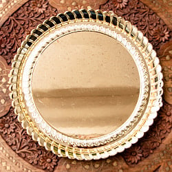 【約26.5cm】インドの礼拝皿 プージャターリー シンプル