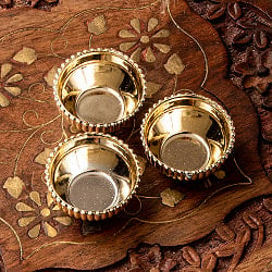 【3個セット】インドの礼拝用ミニボウル mina bowlの商品写真