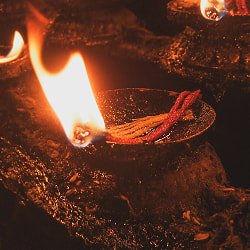 コットンの灯心 60個くらい入り - サブ3