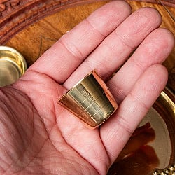 インドの礼拝皿 プージャターリー セット 12cm - サブ5