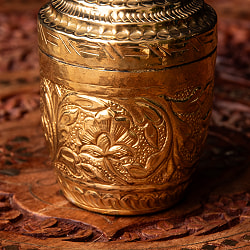 聖水入れ  美しい彫り込み模様 ピーコック - サブ4