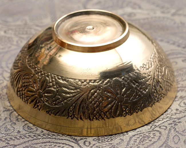 オイルランプ小皿【約7.5cm】 3 - 側面はこのような柄となっています。