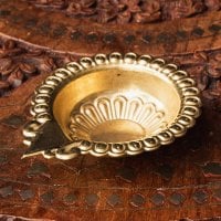 ディワリ オイルランプ diya 直径：6.3cm(ID-ARTLMP-314)