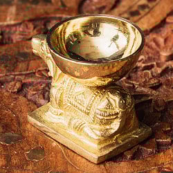 聖牛のオイルランプ ナンディン 高さ4cm - サブ4