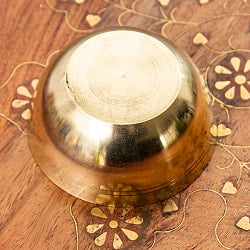 インドの礼拝用 ブラスボウル【直径：約7cm】 - サブ4