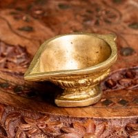 [大感謝祭セール]ブラスのオイルランプ - ポット型(ID-ARTLMP-320)