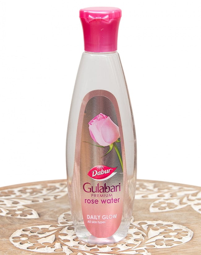 [Dabur]ROSE WATER - ローズ・ウオーター - 120mlの写真1枚目です。インド直送のローズウォーターですROSE WATER,ローズ・ウオーター,宗教用品,薔薇