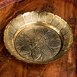 【6個セット】真鍮製の礼拝小皿 - Kinari Plate 直径：12cm程度 - サブ3